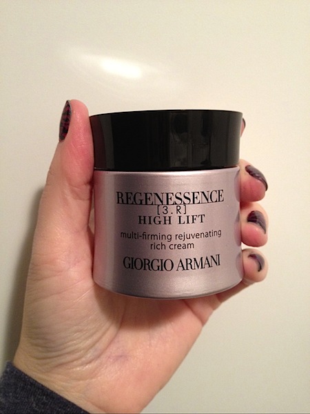 Review, Photos: Giorgio Armani Regenessence [] High Lift Multi-Firming  Rejuvenating Rich Face Cream, Eye Balm 