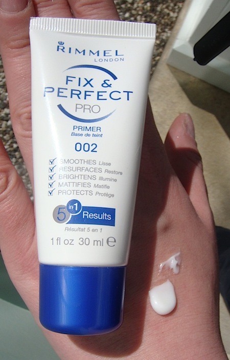 Review, Photos, Swatches, Ingredients: Rimmel Fix & Perfect Pro Primer 5 In 1 Results | BeautyStat.com