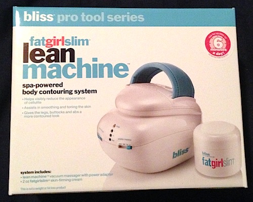 Review Photos Bliss FatGirlSlim Lean Machine At Home Spa