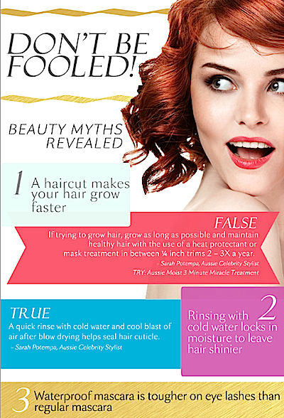 Top 10 Beauty Myths Busted And Debunked 2013. Best Hair, Skincare & Makeup  Facts You Need To Know About 