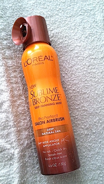 Review, Before/After L'Oréal Sublime Bronze Pro Perfect Airbrush Self-Tanning Mist: Best New Sunless Tanner | BeautyStat.com