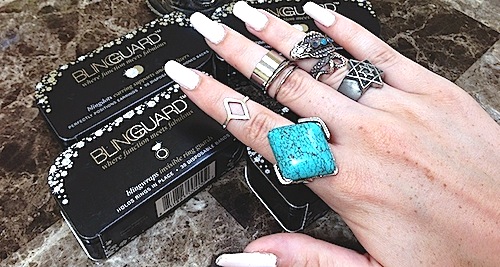 Ring too Big and Earrings Droopy Bling Guard Solutions {Giveaway