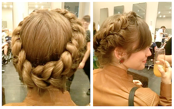 How To Get The Hottest Braided Updo Of The Summer The Angel Braid