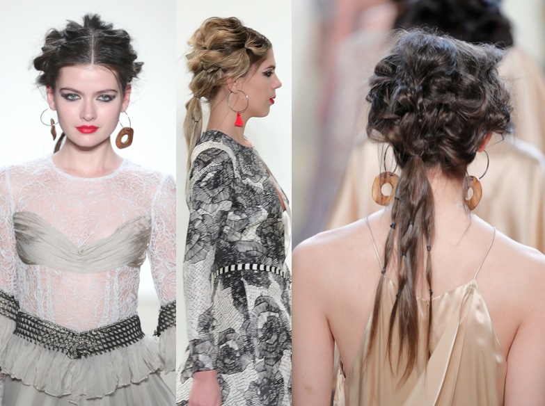 Review, Best Hairstyle Trends, Looks: NYFW Fall/Winter 2017, 2018,  Ponytails, Braids, New York Fashion Week 